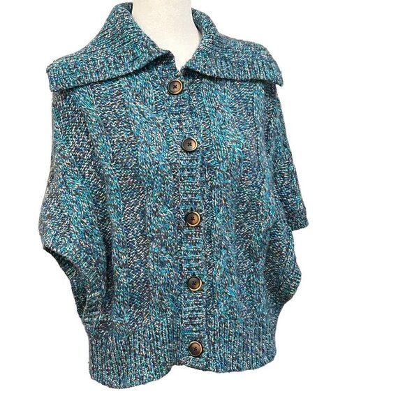 American Eagle Women’s Cable-Knit Button Cardigan Sweater Size xs - Picture 1 of 11